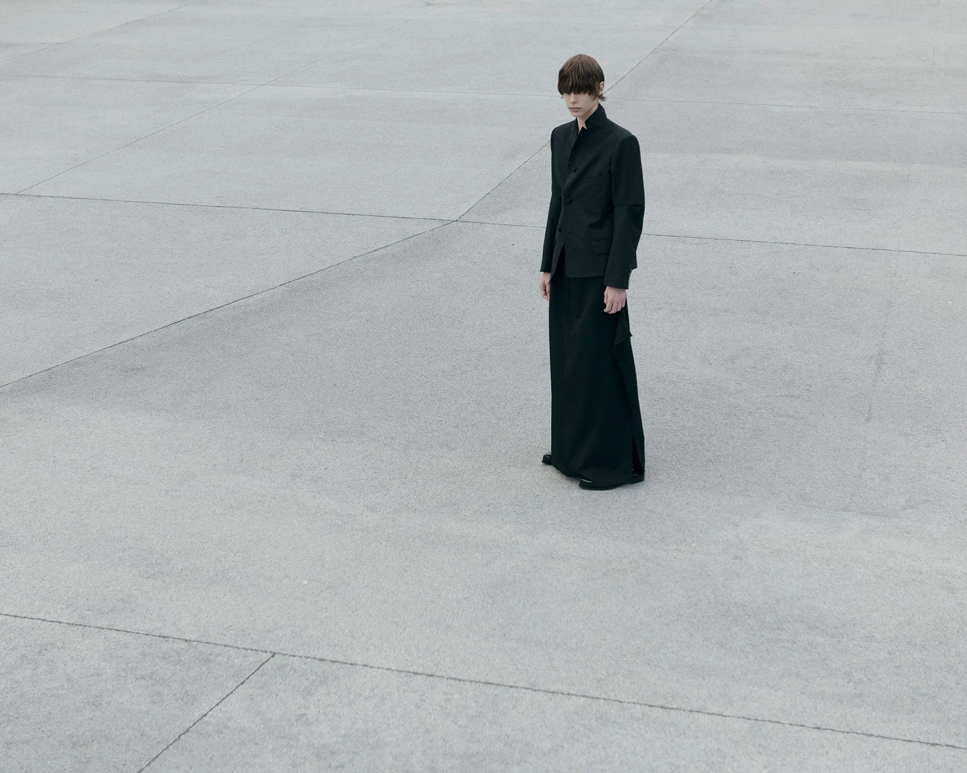 ORIMI Autumn/Winter 2025 “PUZZLE/UNIFORM” collection look 1