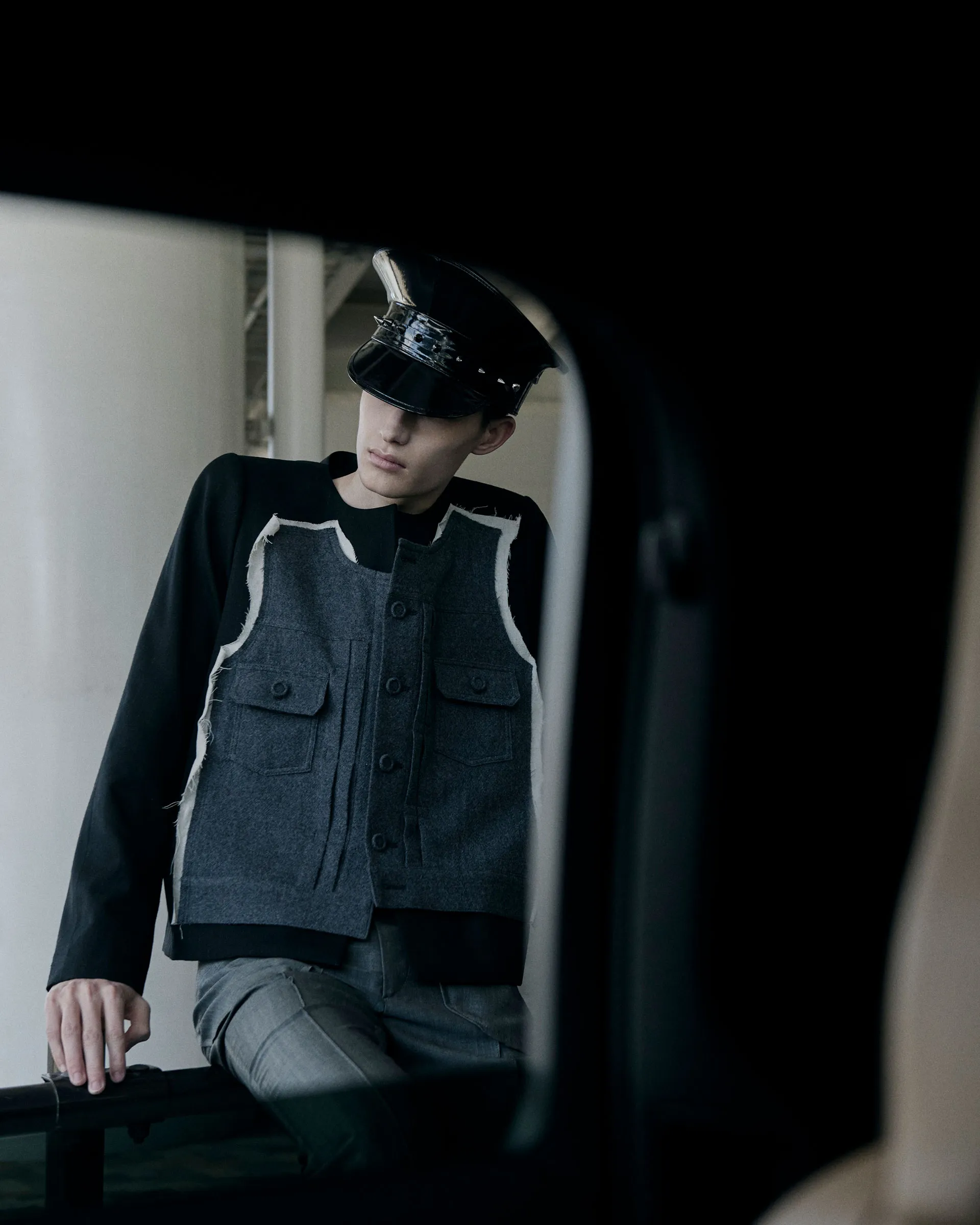 ORIMI Autumn/Winter 2025 “PUZZLE/UNIFORM” collection look 12