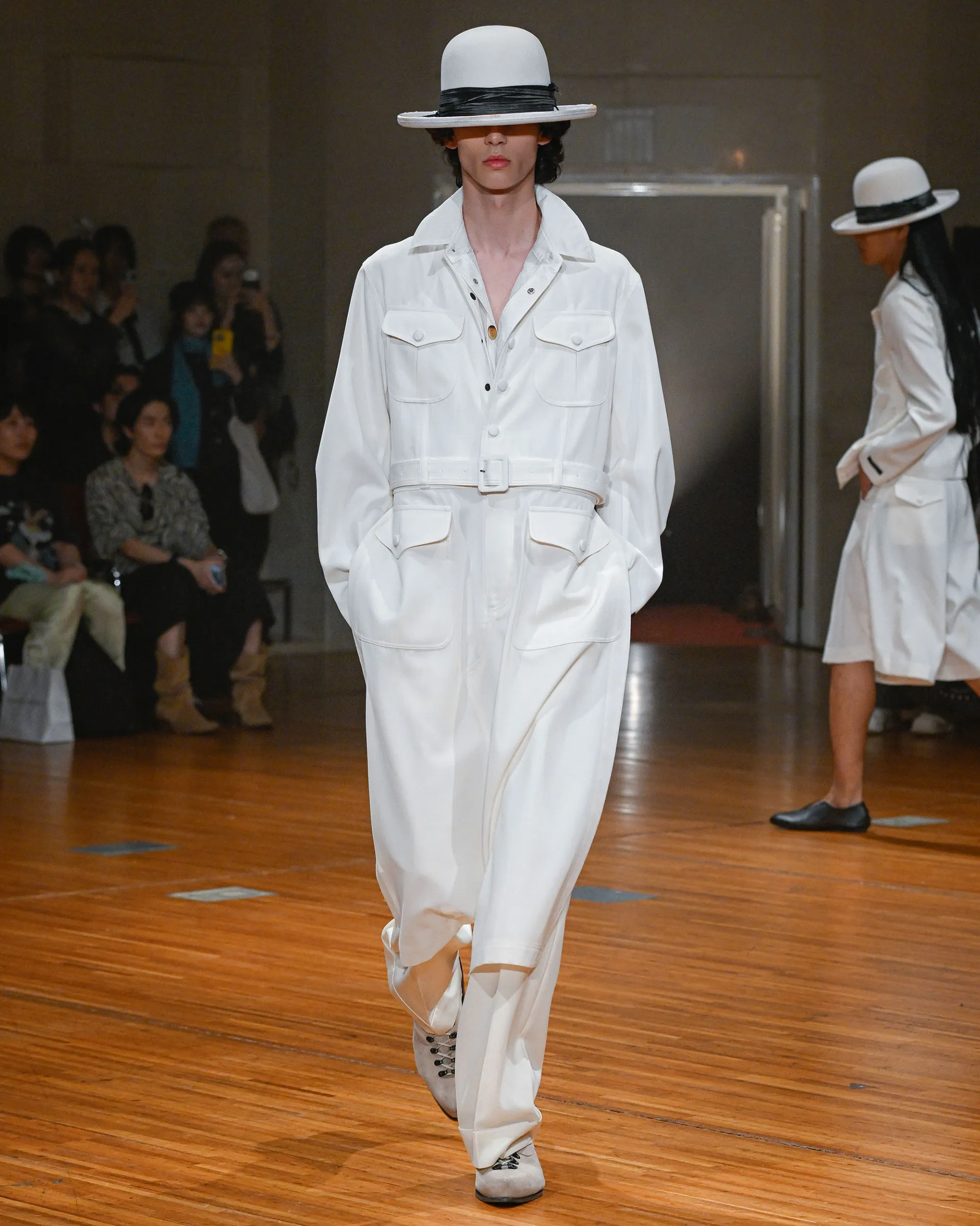 ORIMI Spring/Summer 2027 “PROPERLY DRESSED” collection look 3