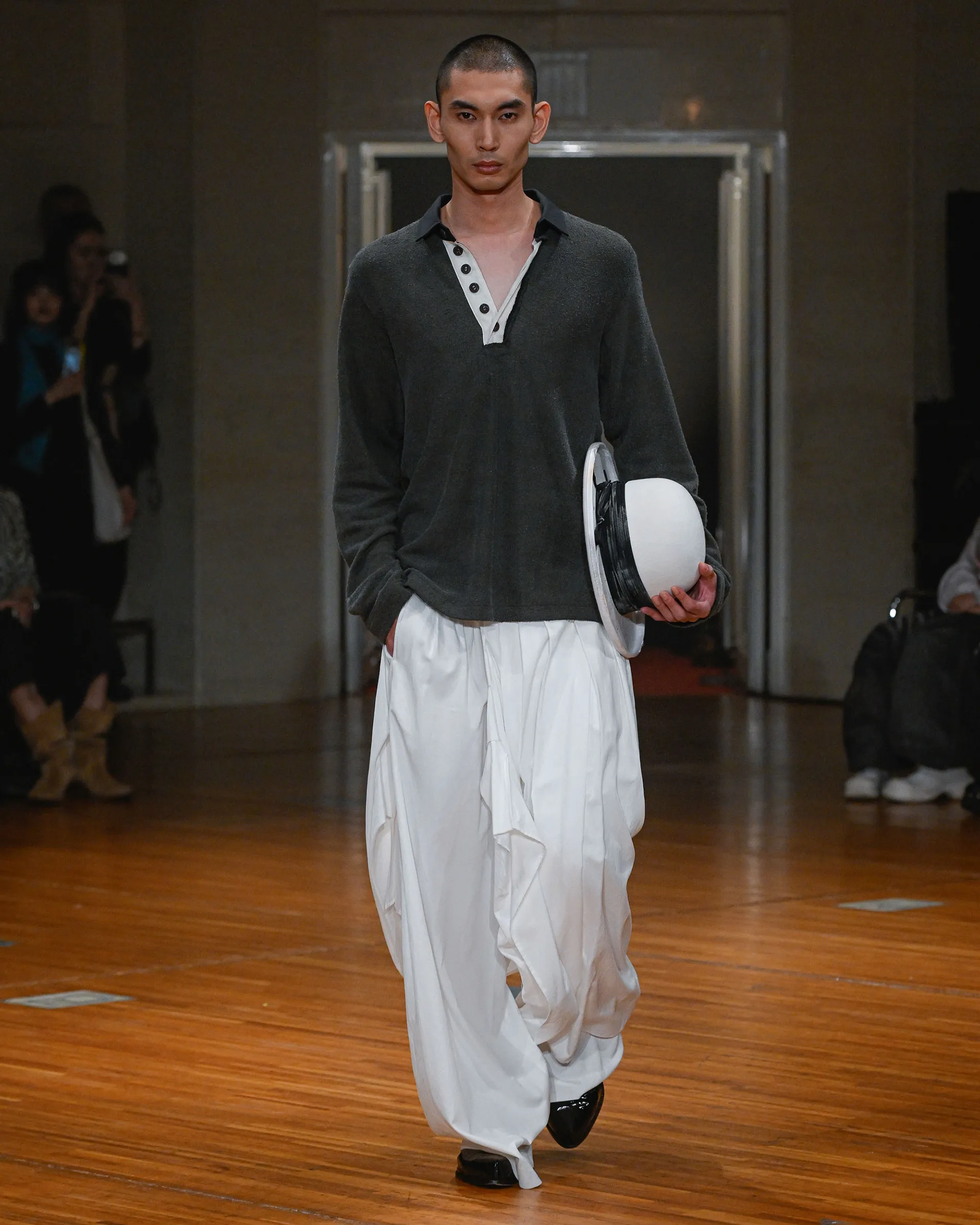 ORIMI Spring/Summer 2027 “PROPERLY DRESSED” collection look 6